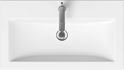 Stella Polare Тумба с раковиной Браво 80 слэйт / лакобель белое – фотография-8